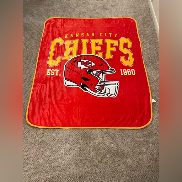 Other - Kansas City‎ Chiefs 60x50 throw blanket